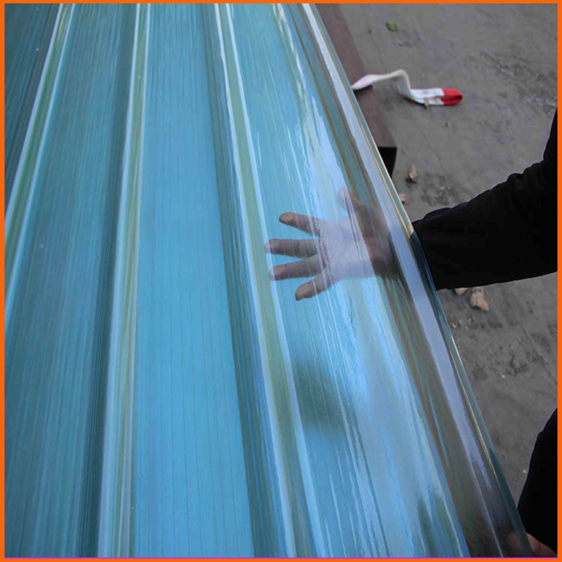 泸州玻璃纤维采光板 阻燃树脂采光带 FRP玻璃钢亮瓦厂家价格