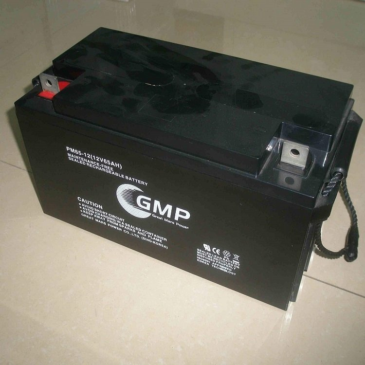 GMP蓄电池PM12-12 阀控式免维护12V12AH 消防主机 应急配电柜专用