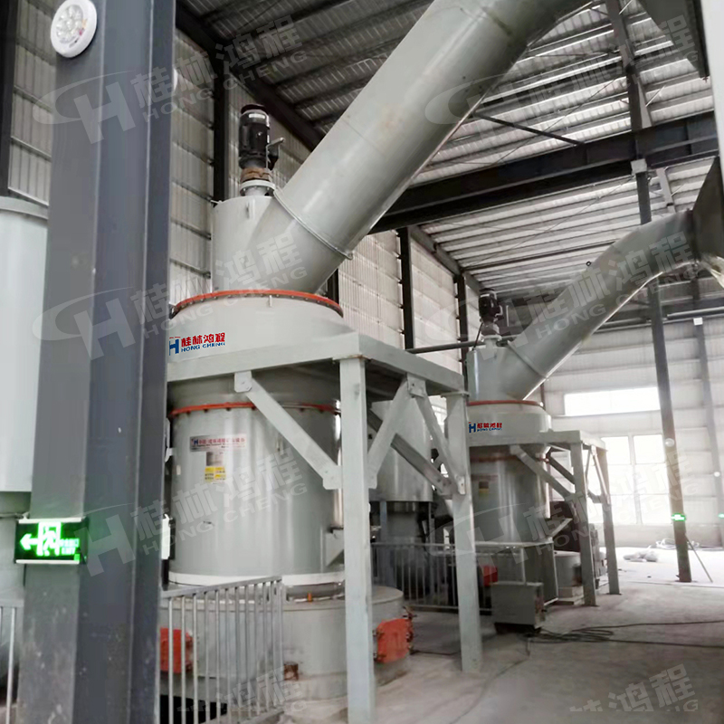 桂林鸿程1395磨粉机5r雷蒙机碳化硅磨粉机定制