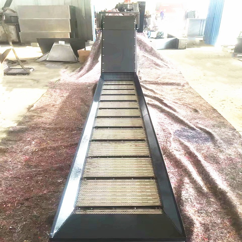 供应数控冲床排料机  机床排屑器鑫姆迪克生产加工中心铁屑输送线图片