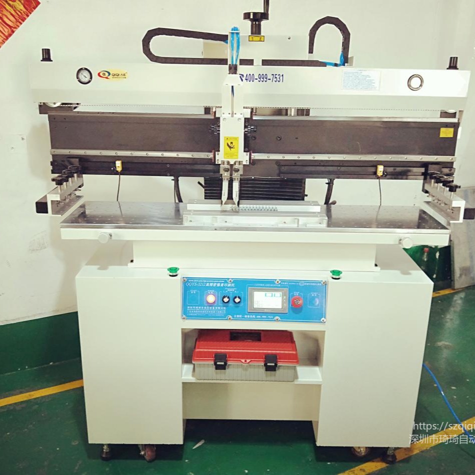 琦琦自动化  QQYS-3250自动锡膏印刷机  生产钢网印刷机  深圳专业生产锡膏丝印机图片