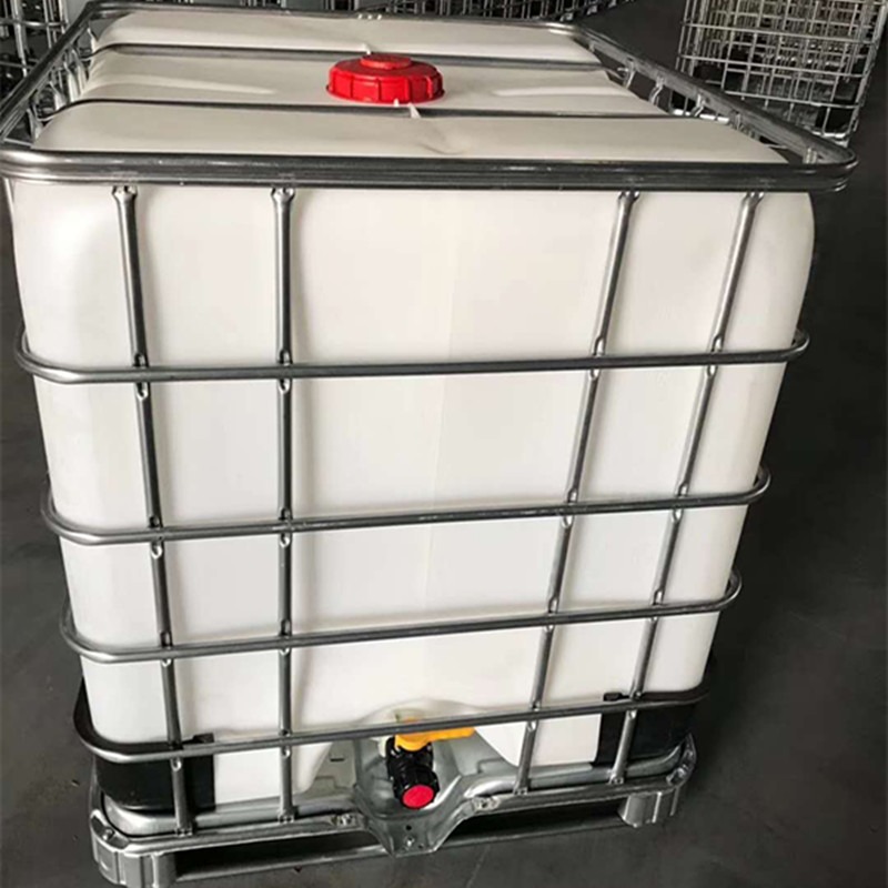 卡谱尔1000升化工包装桶 方形柴油桶 车载运输吨桶 耐酸碱塑料桶