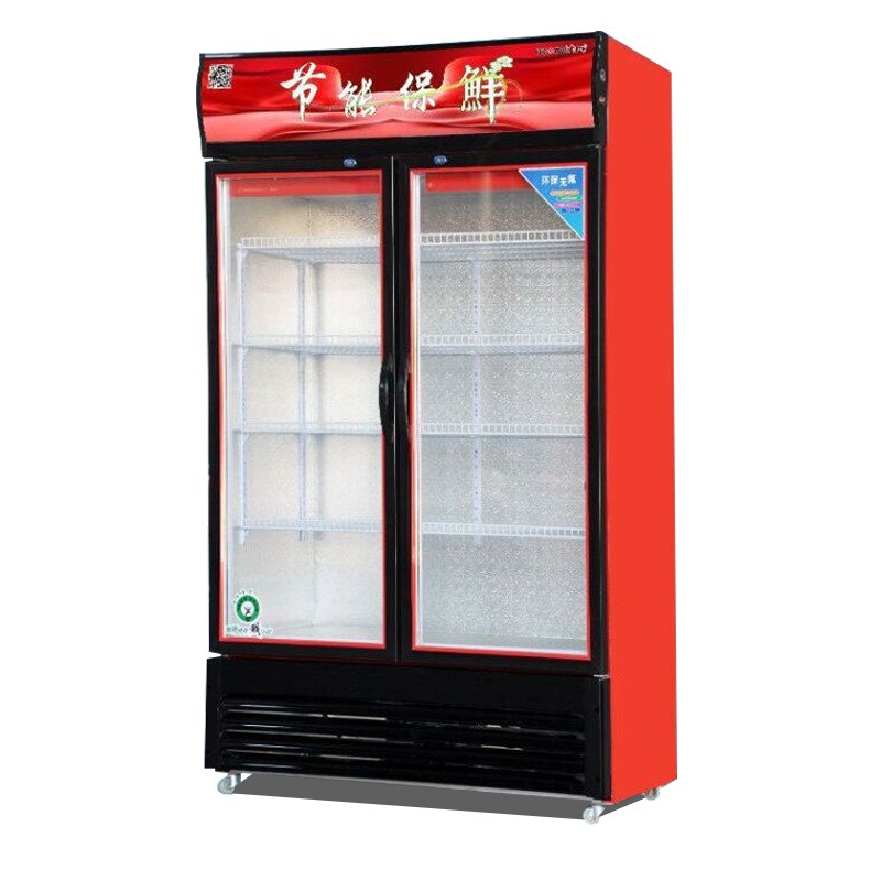 郑州 浩博啤酒饮料冷藏柜展示柜立式饮料柜单门双门冰柜 全国发货图片