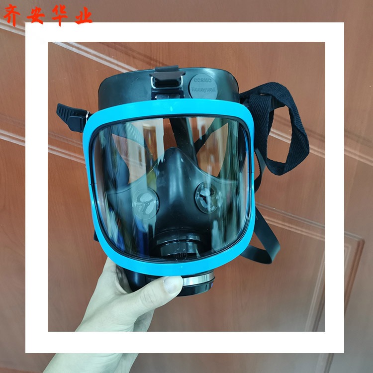 Honyewell/霍尼韦尔全面罩1710643全景式视野面罩单滤罐防毒防护产品图片
