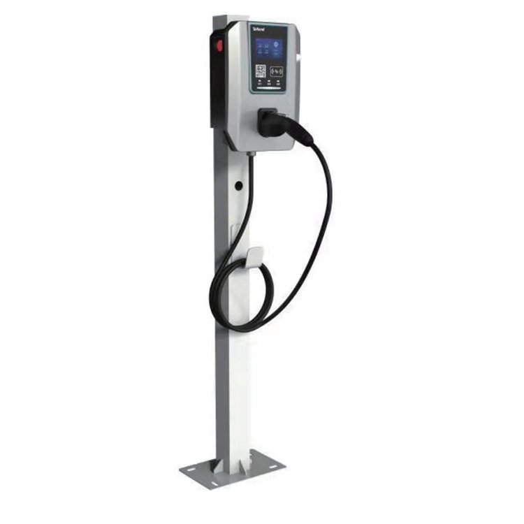 安科瑞7kw交流新能源汽车充电桩支持刷卡扫码充电桩   扫码刷卡 4G/WiFi/蓝牙图片