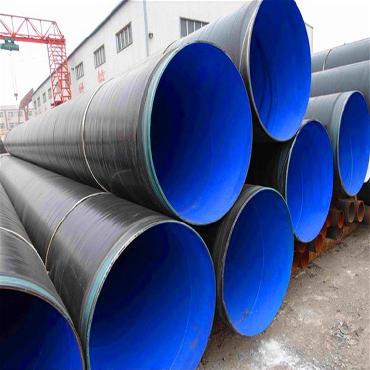 环氧涂塑复合钢管生产厂家  加强级tpep防腐钢管加工厂家 地埋式给水涂塑复合钢管厂家
