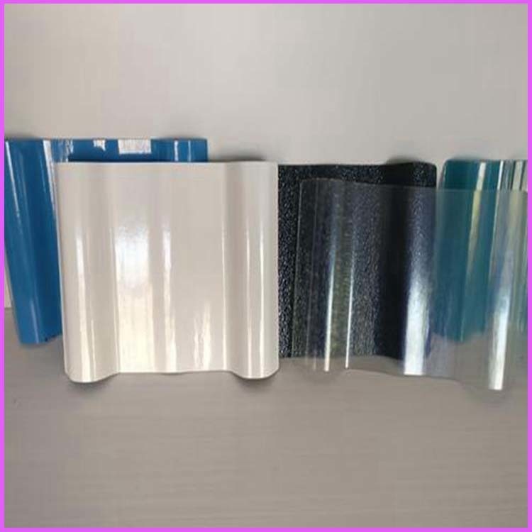 武汉GRP玻璃钢采光板 1.2mm厚防腐胶衣瓦 FRP玻璃钢板图片