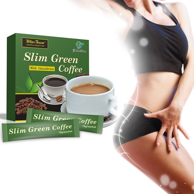 Wins town slimming Green Coffee with ganoderm 出口厂家直销