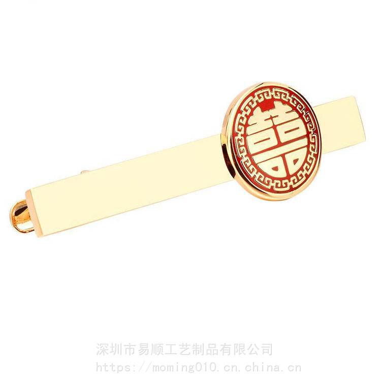 易顺 金属领带夹 简约领带夹 批发企业