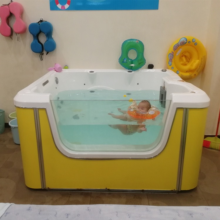 全自动婴幼儿游泳设备 新生儿泡澡缸 母婴馆游泳池加盟专用图片