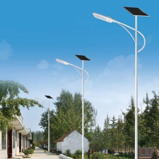 乾旭照明5米太阳能路灯 高杆太阳能路灯 太阳能30瓦路灯