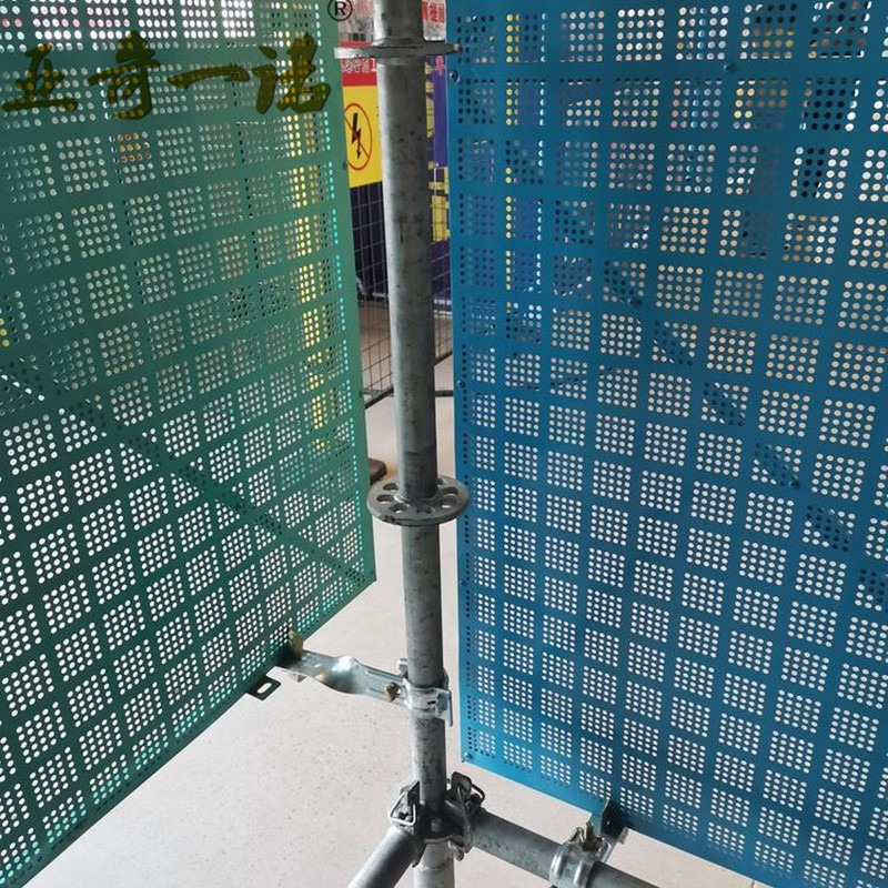 亚奇楼房外墙绿网爬架网片 1.21.8米全钢爬架网片 外脚手架防护安全网