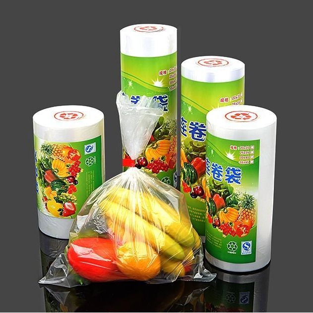 福升塑料包装 PE保鲜连卷袋 超市食品包装袋 新料