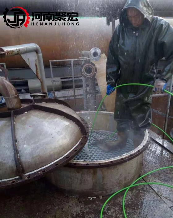 聚宏制糖厂热交换器高压清洗机 柴油 工业用 高压水射流清洗机图片