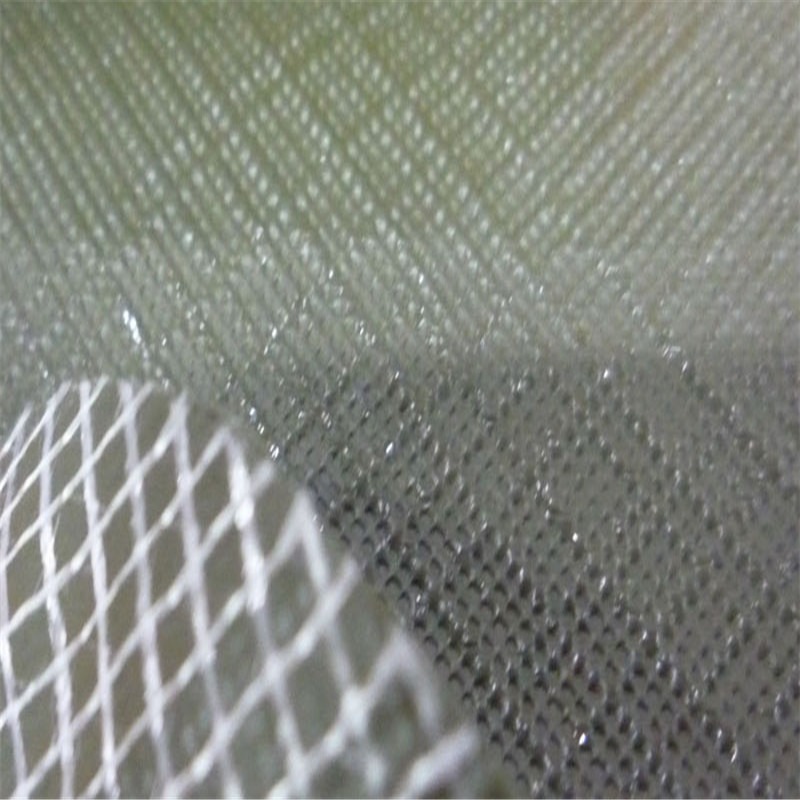 PVC夹网布 绿色0.45mmPVC防水雨披布