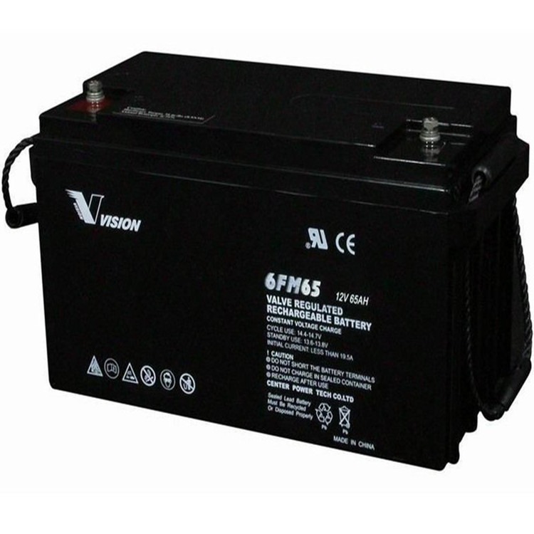 威神VISION蓄电池6FM6512V65AH促销威神蓄电池厂家授权