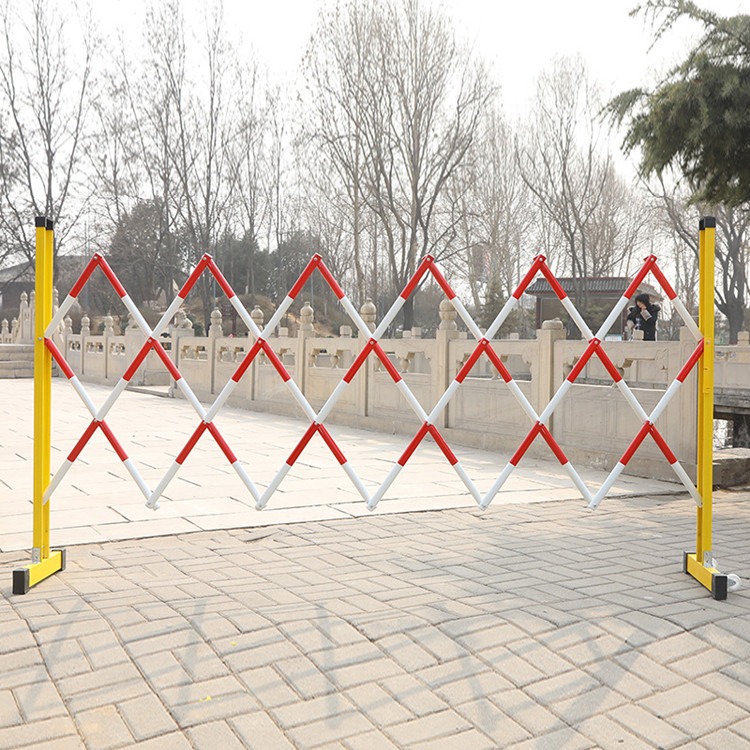 安全绝缘伸缩围栏 可移动遮拦 英威批发施工隔离护栏 2.5米现货