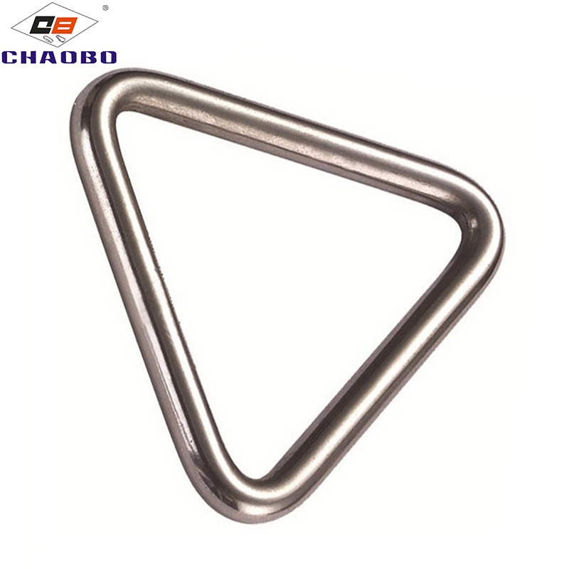 超博 不锈钢蛋形弹簧钩 CB-0333不锈钢连接环 不锈钢三角环图片