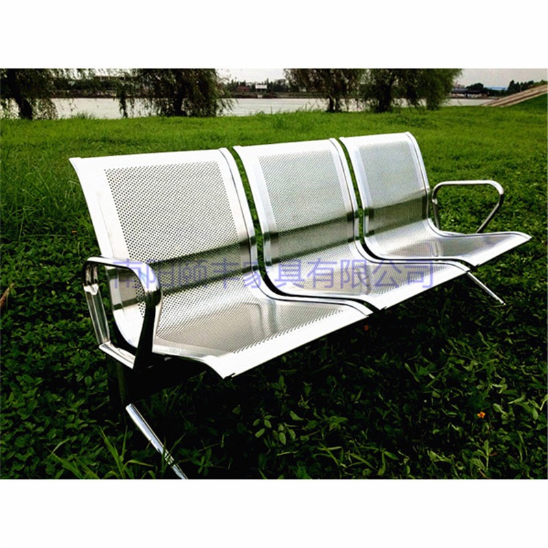 304不锈钢排椅 不锈钢机场椅 不锈钢等候椅 不锈钢候诊椅 不锈钢PU排椅 F-663