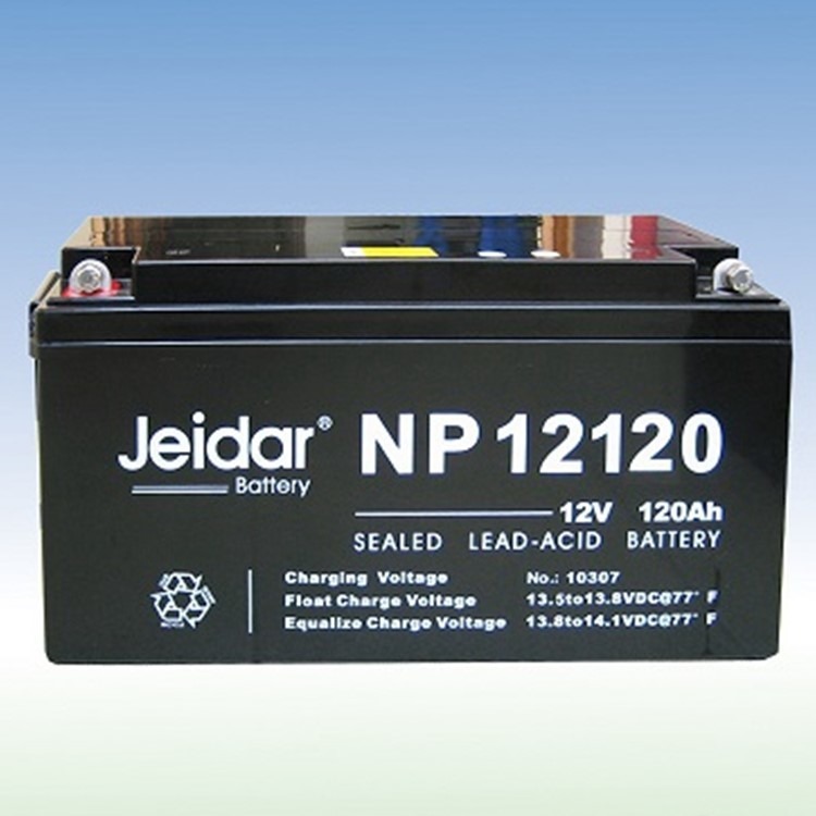 Jeidar蓄电池NP12120捷益达12V120AH蓄电池现货供应