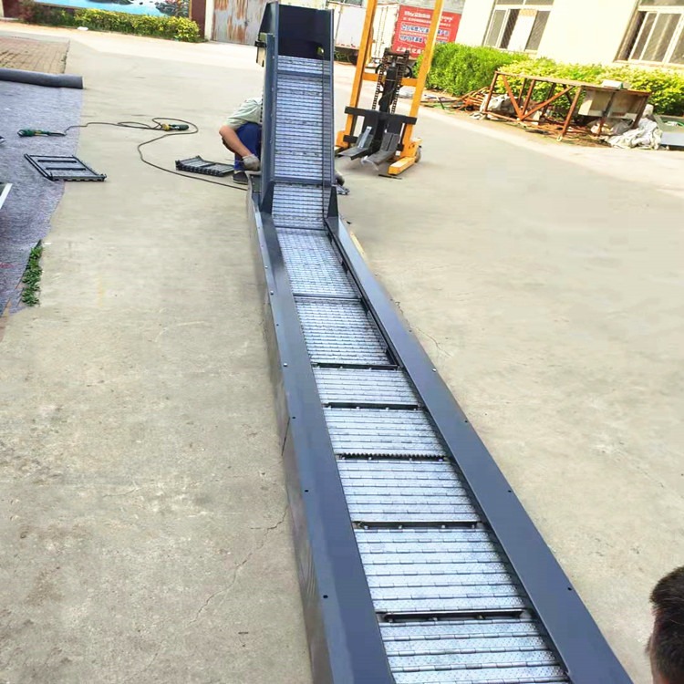镇江机床刮板式排屑机 鑫姆迪克生产设计加工中心履带式排屑器
