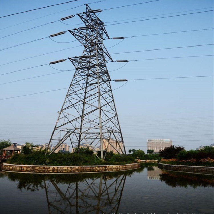 电力角钢塔 电力铁塔 输送电力塔    泰翔 25米电力塔