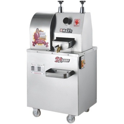 莱芜永强YQ-Z200甘蔗榨汁机商用不锈钢立式甘蔗榨汁机台式电动甘蔗机