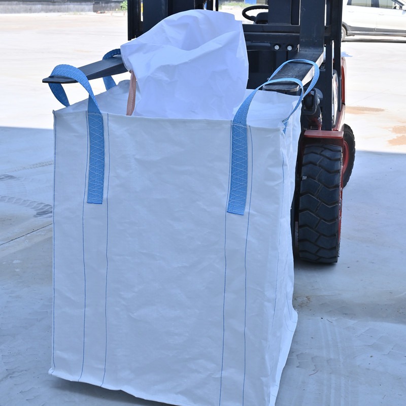 加厚吨袋印刷覆膜吨包袋 邦耐得桥梁预压污泥白色集装袋