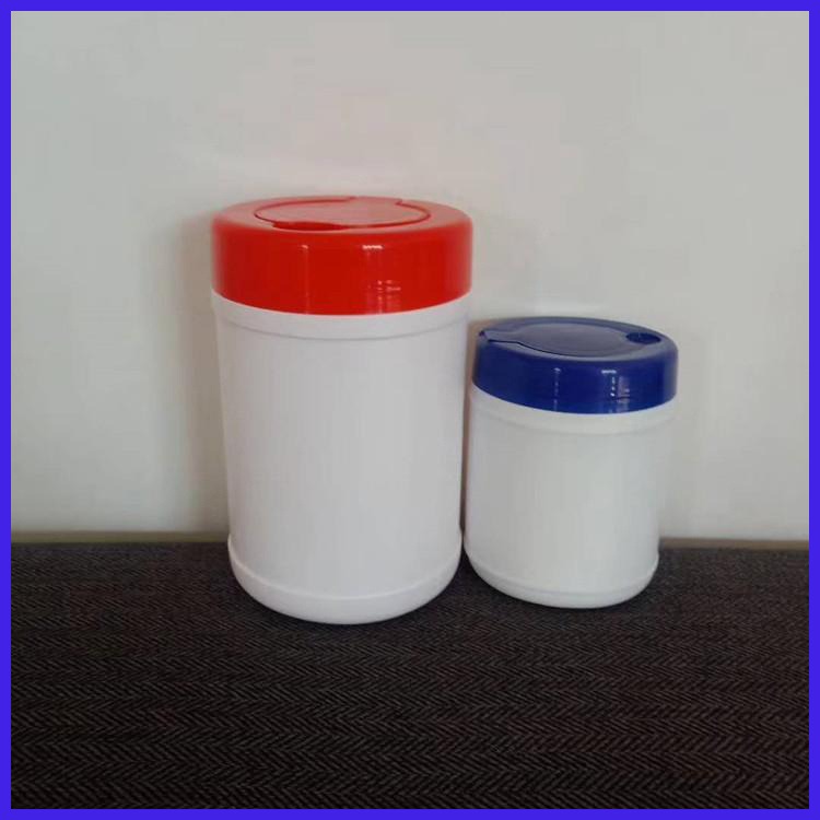 博傲塑料 圆形桶 60ml塑料湿巾桶 PET湿巾桶圆形桶