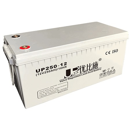 优比施蓄电池UP250-12 蓄电池12V250AH 通信储能蓄电池UPS电源电池 EPS应急电源电池图片