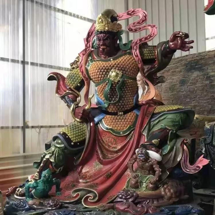 佛教四大天王的法器图片