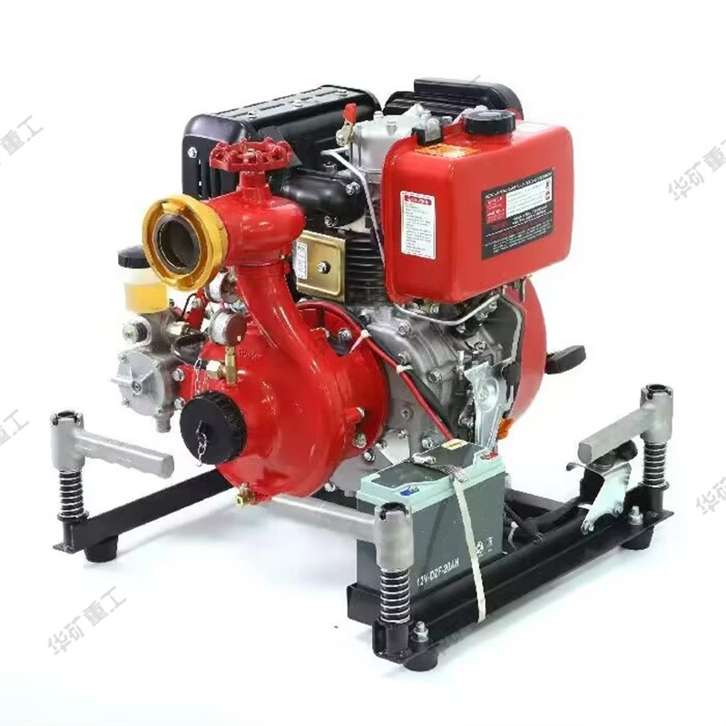 耐腐蚀手抬机动消防泵 风冷发动机驱动 JBQ5.0/10手抬机动消防泵图片