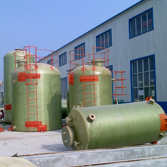 亚星 30m³玻璃钢储罐 选用3301材质 适用于 污水厂 能源类企业 立式玻璃钢储罐