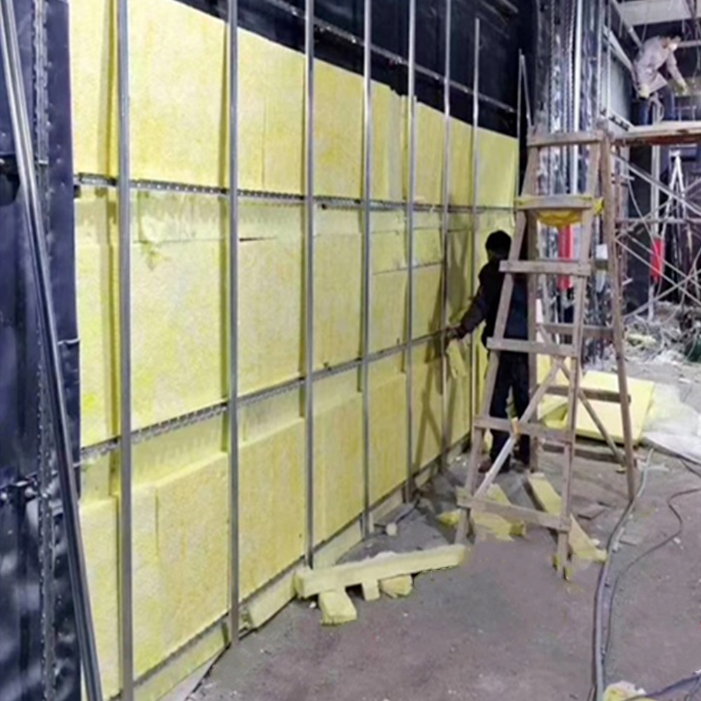 A级阻燃玻璃棉板 隔音玻璃棉板 外墙专用玻璃棉板 金普纳斯 免费拿样