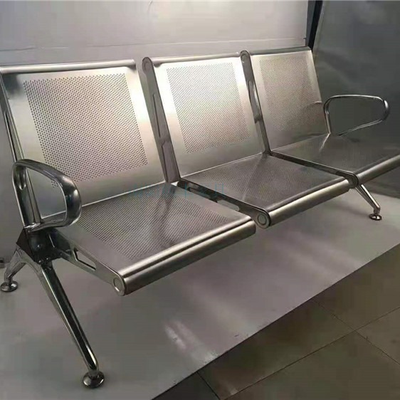 不锈钢长凳子椅子不锈钢长条椅 304全不锈钢排椅图片