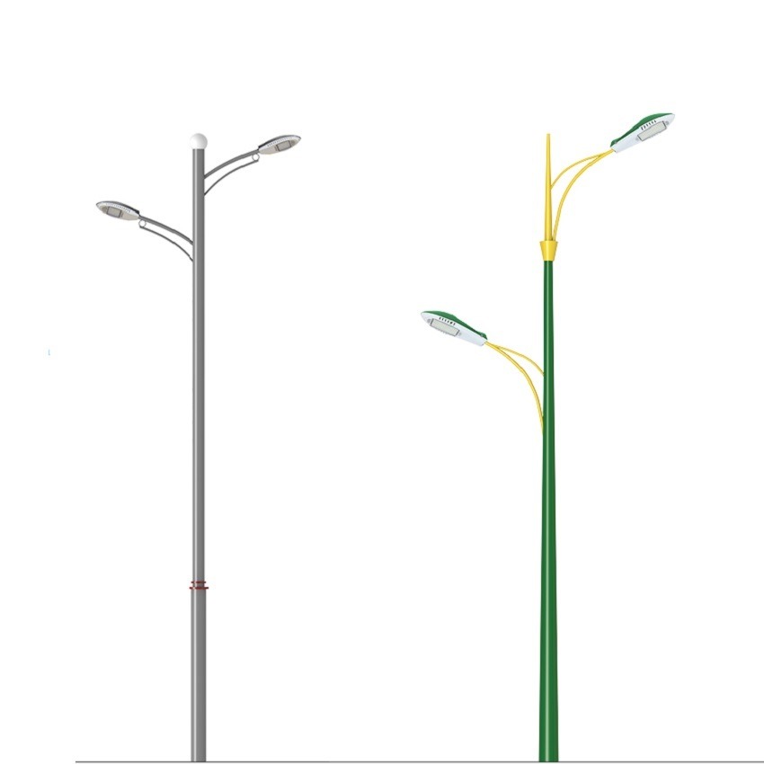 LED路灯 6米双杆道路灯 户外防水路灯定制