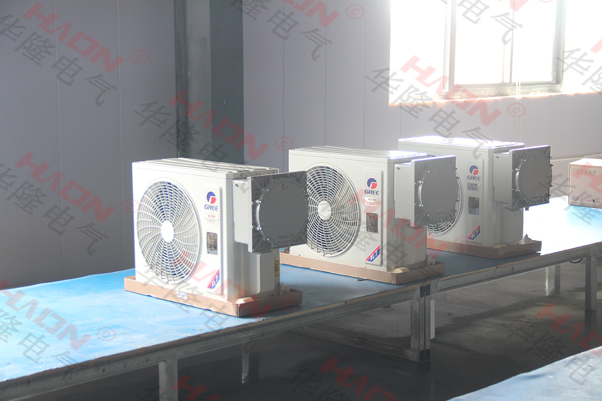 华隆电气制冷制热防爆隔离系统压力保护、相序保护功能