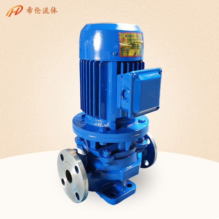 耐酸碱管道离心水泵 单极单吸式 IHGB100-200I 不锈钢材质 上海希伦厂家 电动化工泵 出厂价图片