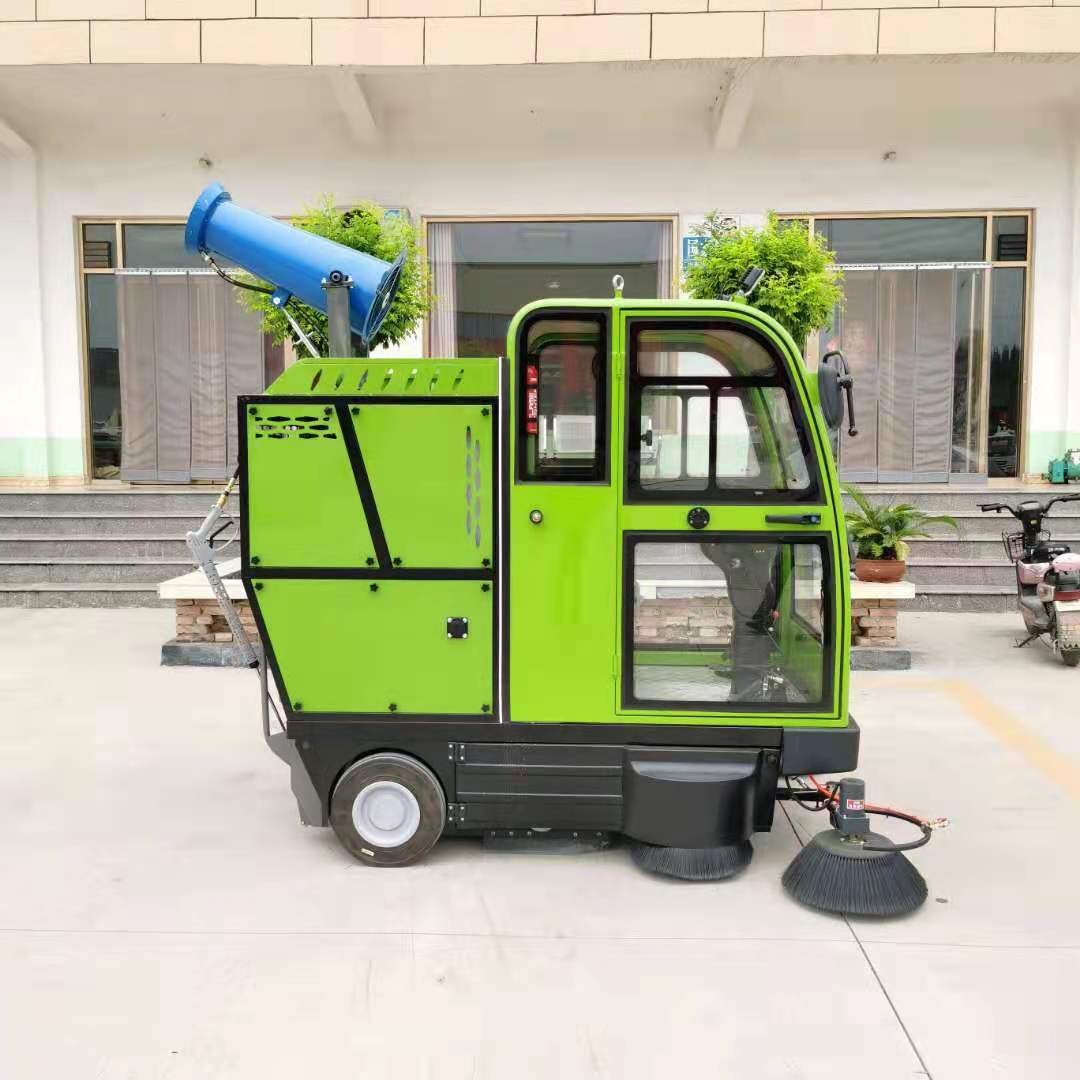 小型扫地清扫车 新能源电动扫路车 驾驶式吸尘两用 中运威