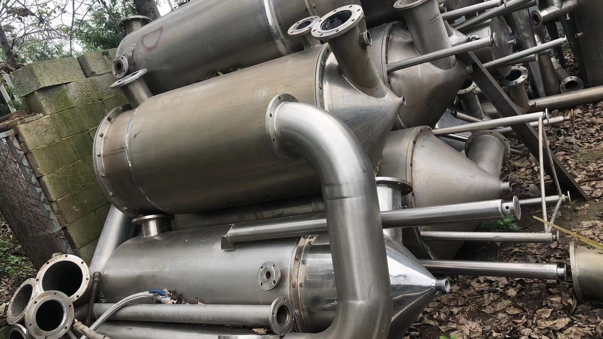 浓缩蒸发器 二手双效蒸发器  二手薄膜蒸发器 5吨 20平方 3吨  厂家直销