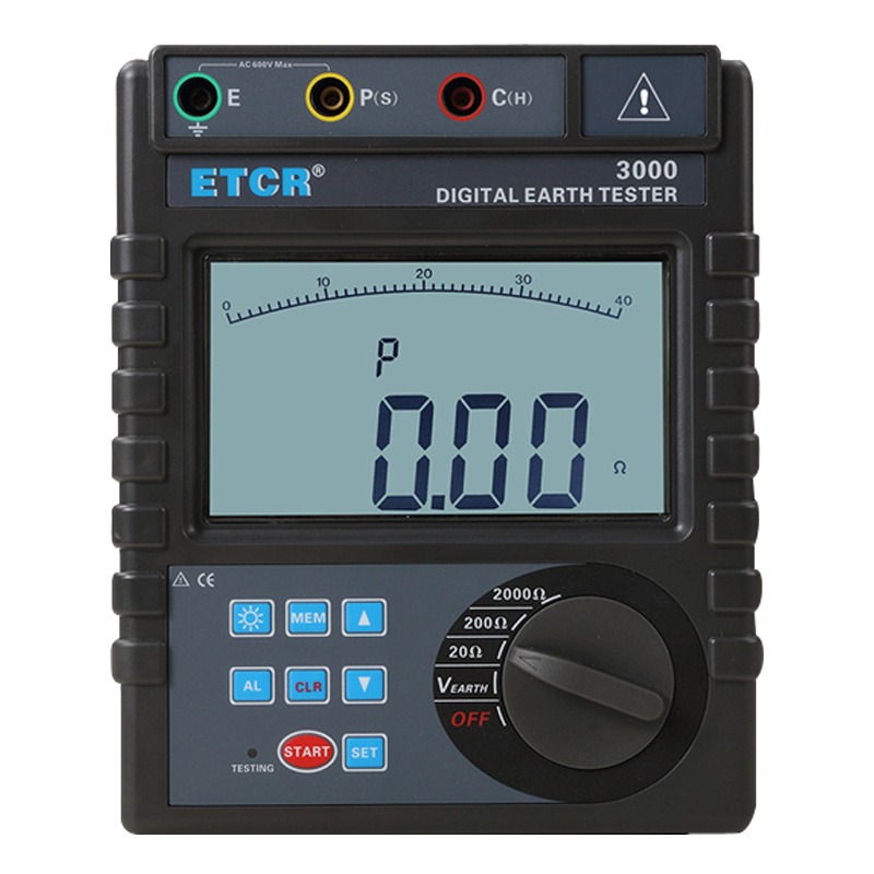 ETCR3000  接地电阻测试仪  数字式接地电阻表  防雷接地测试仪