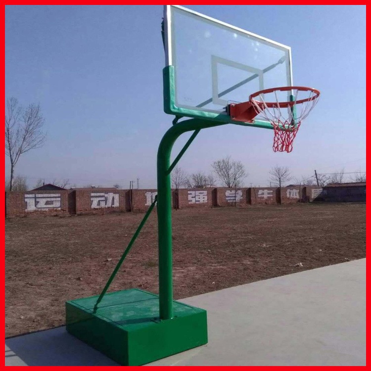 标准篮球架价格 地埋篮球架 通奥 体育馆用电动篮球架