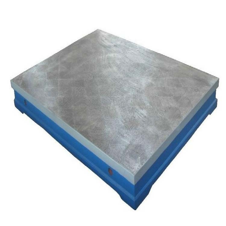 铸铁检验桌钳工平台 划线检测平板 T型槽焊接工作台 远鹏出品