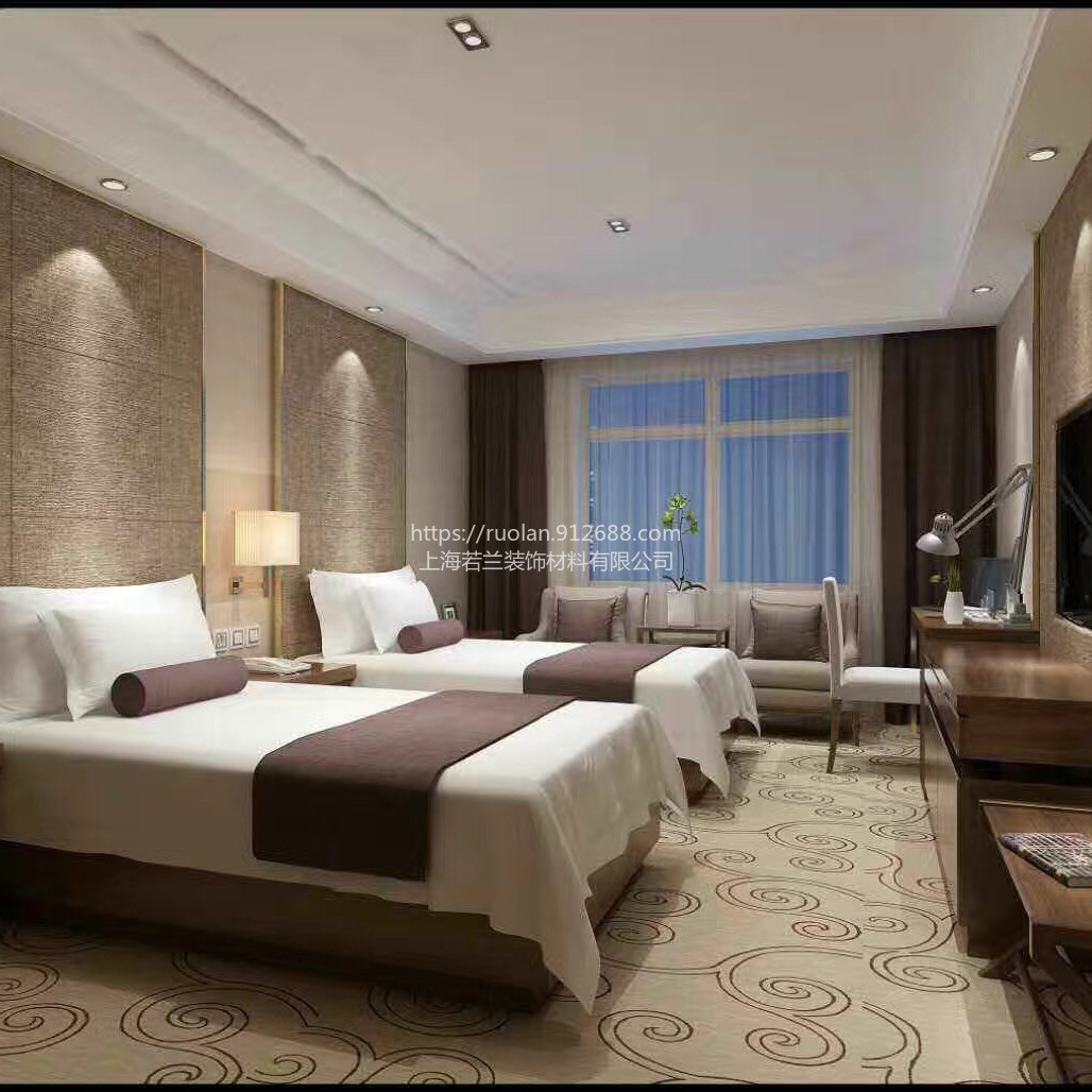 上海酒店客房定制满铺地毯厂家销售