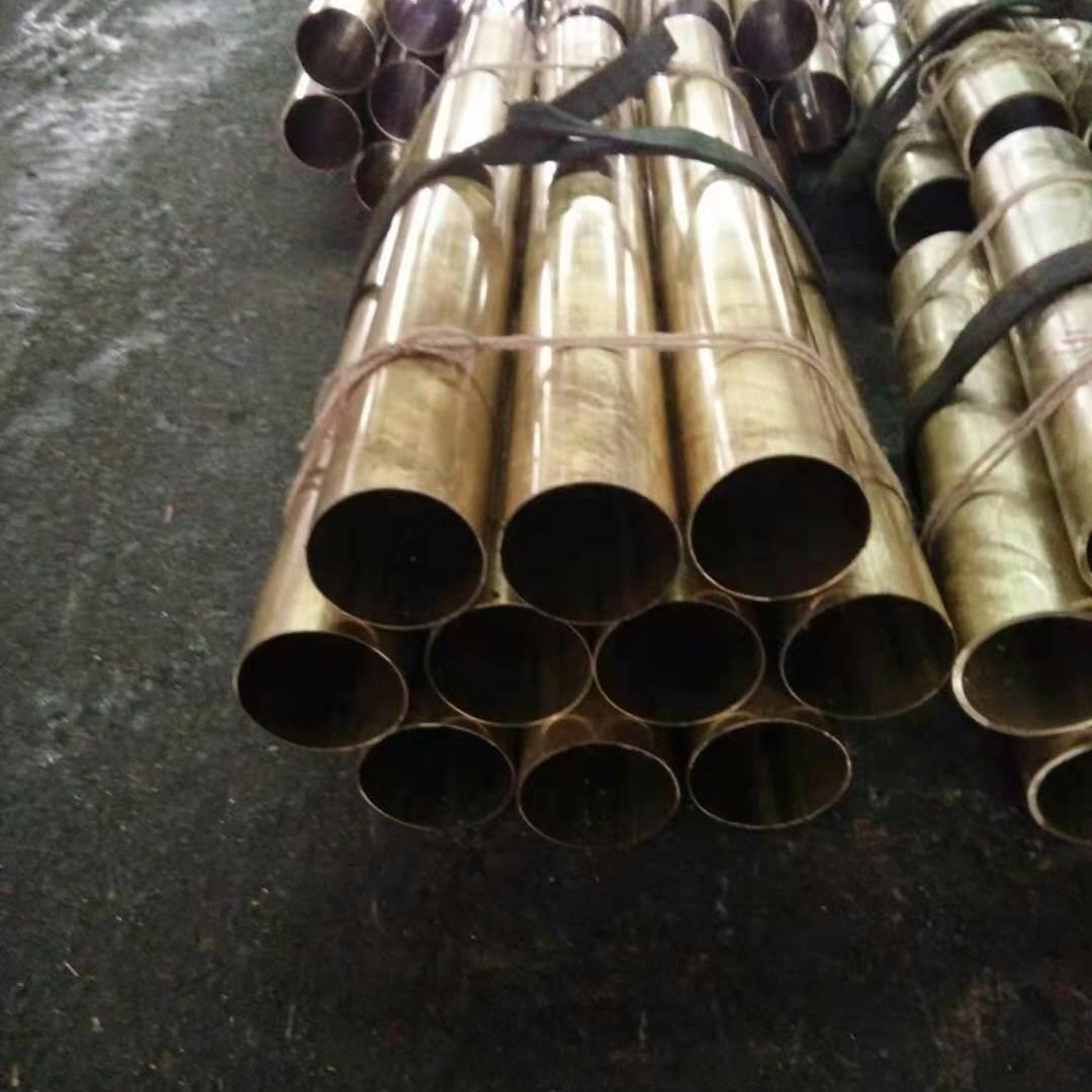环保大口径锡青铜管 C36000厚壁厚铜圆管 T2蚊香盘管