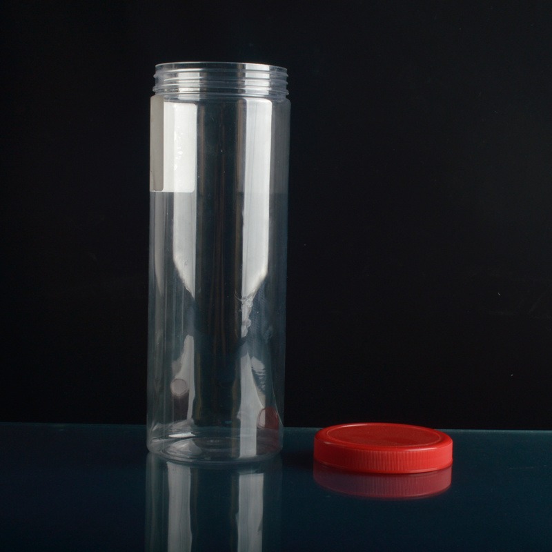 直筒塑料罐一次性食品级收纳厨房冰箱干货防潮保鲜密封罐储物罐图片