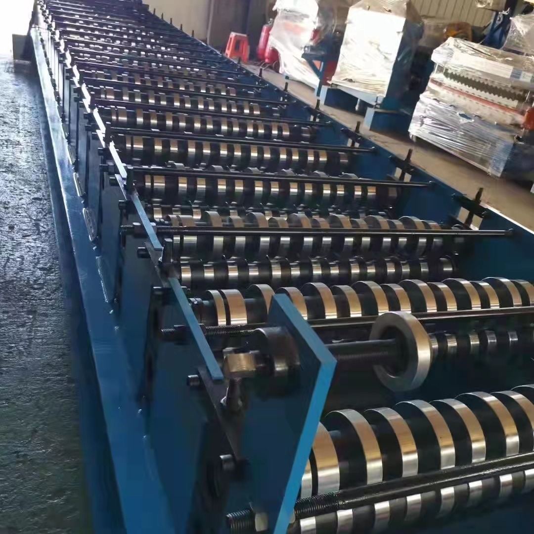 达运机械厂家供应35-125-750型压瓦机 经典横挂板设备 楼承板设备图片