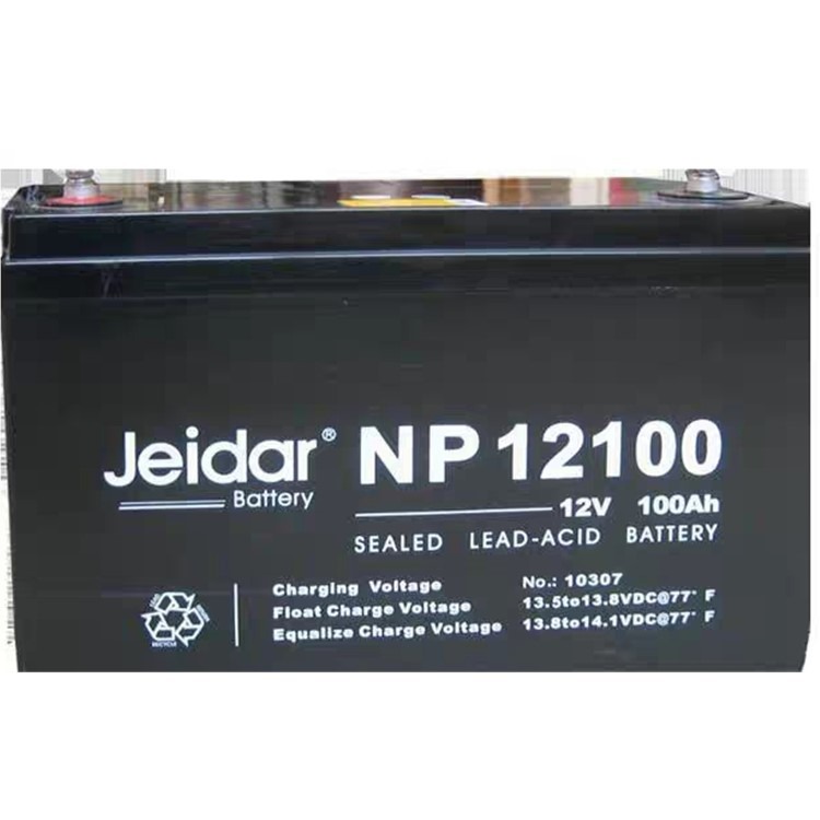 Jeidar蓄电池NP12012捷益达12V12AH免维护铅酸蓄电池