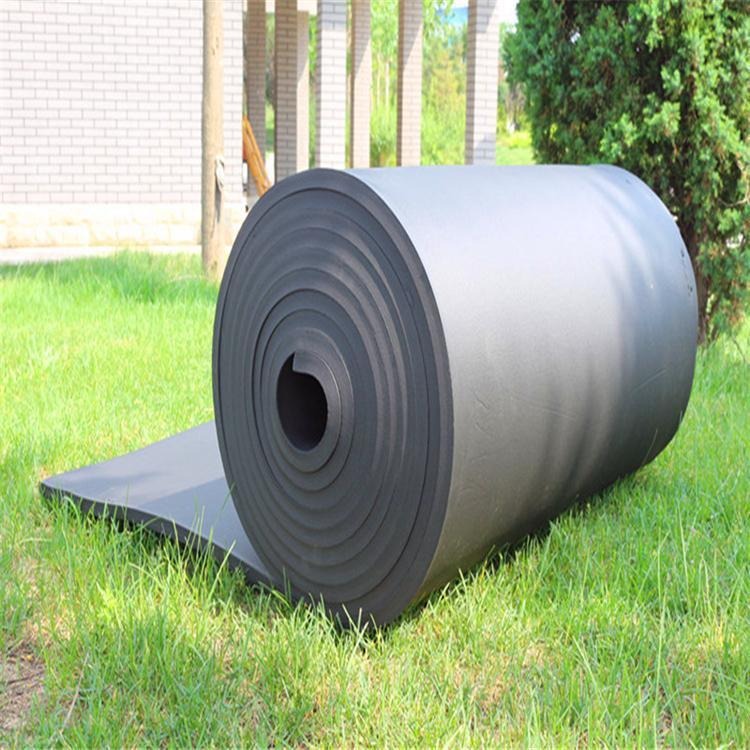 鑫达美裕 供应 b1级自粘橡塑板 黑色空调管道橡塑保温板 阻燃隔热橡塑板