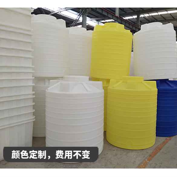 食品级储水罐厂 耐酸碱化工塑胶罐 车载卧式塑料桶 5立方水塔图片
